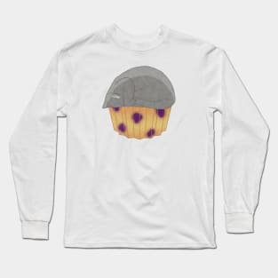 Russian Blue Berry Muffin Long Sleeve T-Shirt